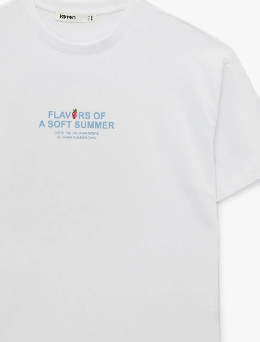 Resim Koton Kadın T-shirt 6SAK50039EK