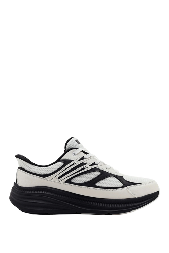 Resim Skechers Bobs Skıllz Erkek Spor Ayakkabı 118432 Wbk