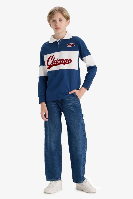 Resim Defacto Erkek Çocuk Uzun Kol Sweat F2711A8/BE829