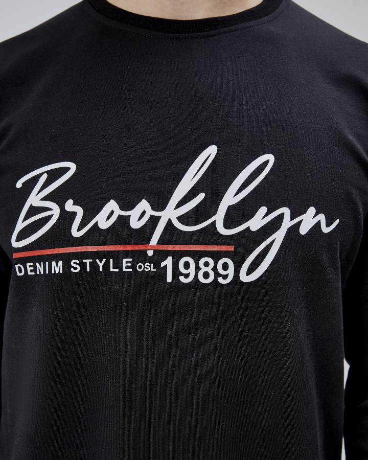 Resim Paul&More Erkek Sweat Brooklyn 0 Yaka 2 İp