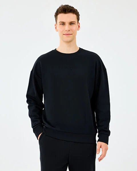 Resim Skechers M Essential Crewneck  Erkek Sweat S2610015-3817
