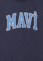 Resim Mavi Logo Baskılı Erkek Çocuk T-Shirt M6610030-82318