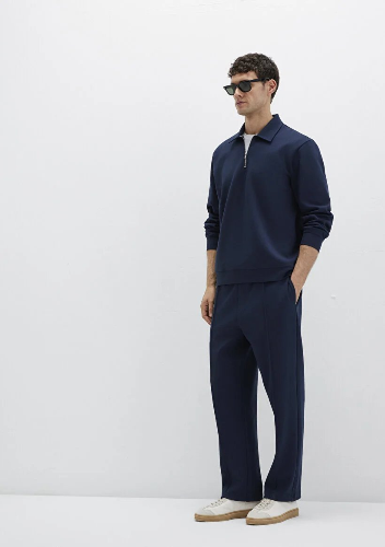 Resim Mavi Erkek Kanvas Pantolon M0010490-80872