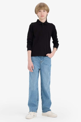 Resim Defacto Erkek Çocuk Uzun Kol Sweat L0288A6/BK81