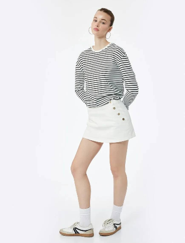 Resim Koton Kadın Sweat 6Wal10112Ik