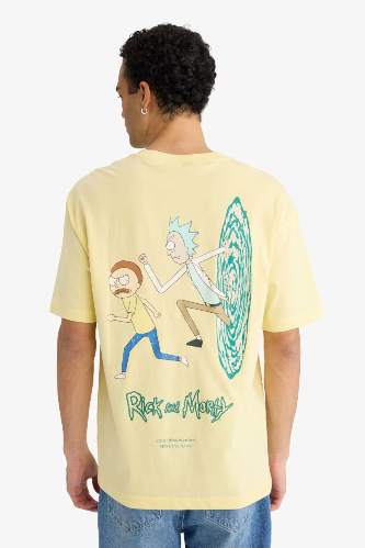 Resim Defacto Erkek T-shirt F8138AX/YL83