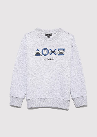 Resim Mavi Ps Playstation Erkek Çocuk Sweat M6S10132-88467