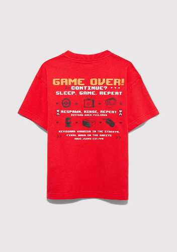 Resim Mavi Erkek Çocuk Tişört M6610416-70478