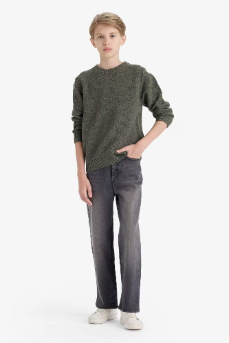 Resim Defacto Erkek Çocuk  Kazak F0958A8/GN425