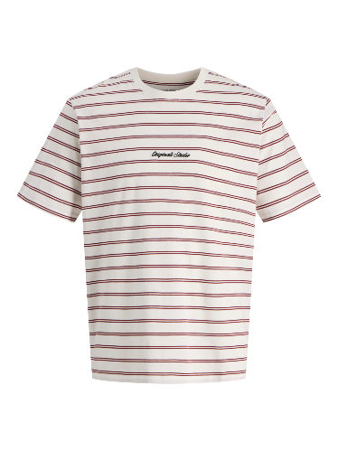 Resim Jack & Jones Jornorrebro Strıpe Tee Ss Cn Erkek T-Shirt 12291021