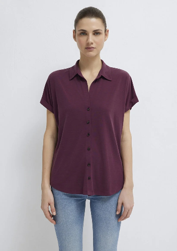 Resim Mavi Kadın T-shirt M168081-70664