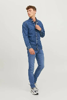 Resim Jack & Jones Jjiglenn Jjoriginal Sq 223 Noos Erkek Jean Pantolon 12243592