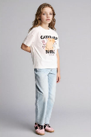 Resim Defacto Kız Çocuk T-shirt G8208A8/ER105