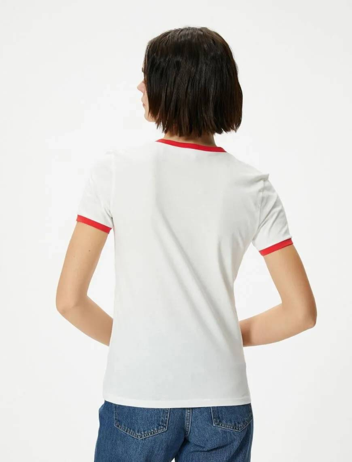 Resim Koton Kadın T-shirt 5SAL10189IK