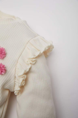 Resim Defacto Kız Bebek Uzun kol Sweat D9328A5/ER233