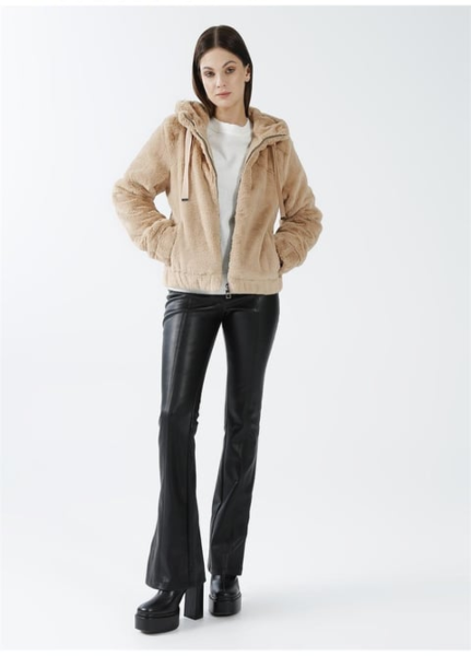 Resim Only Onlvida Fur Hooded Jacket Cc Otw Mont 15260047