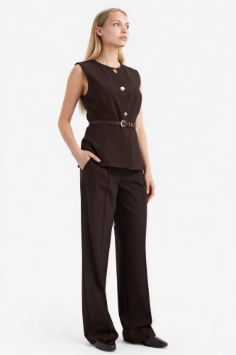 Resim Defacto Kadın Kanvas Pantolon E7238AX/BN473