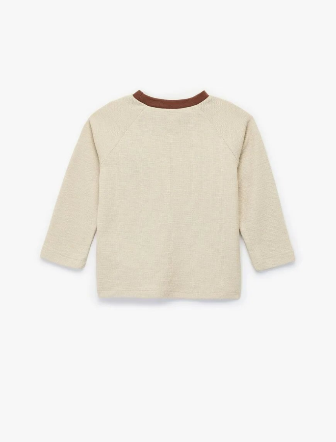 Resim Koton Erkek Bebek Sweat 6WMB10175TK