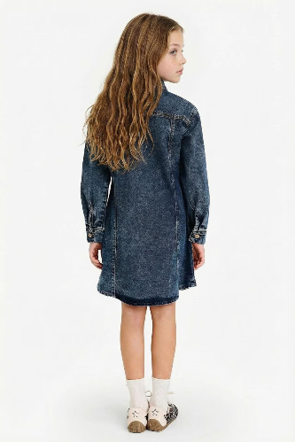 Resim Defacto Kız Çocuk Elbise G6931A8/NM28