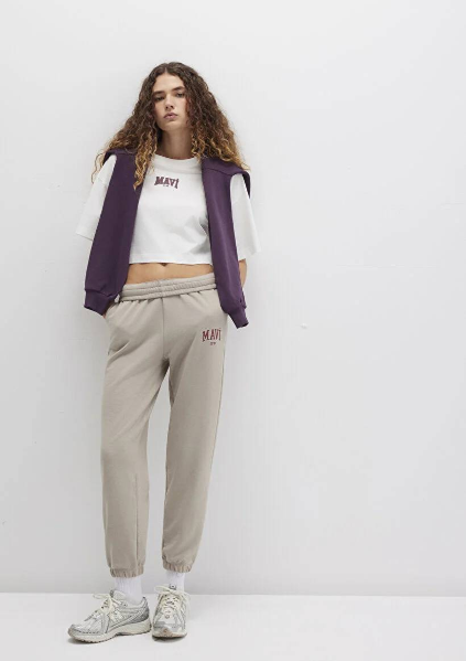 Resim Mavi Örme Kadın Eşofman Alt M1010757-70112