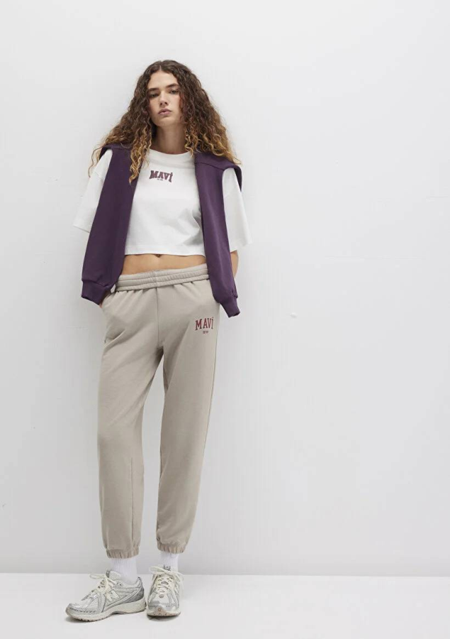 Resim Mavi Örme Kadın Eşofman Alt M1010757-70112