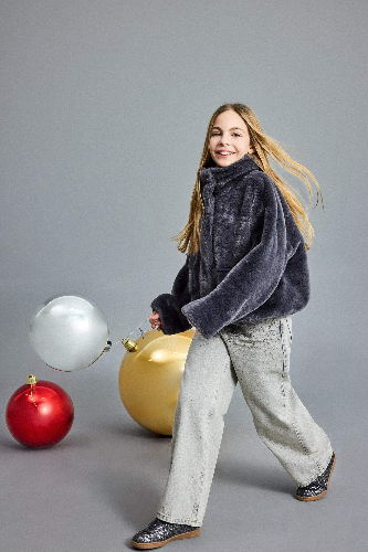 Resim Defacto Kız Çocuk Jean Pantolon G6493A8/NM55