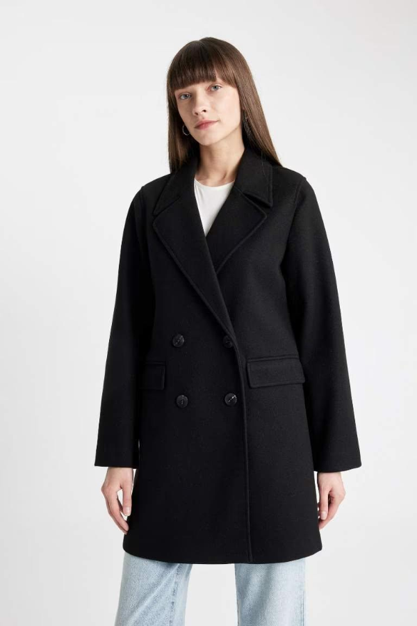 Resim Defacto Kadın Kaban A0922AX/BK27