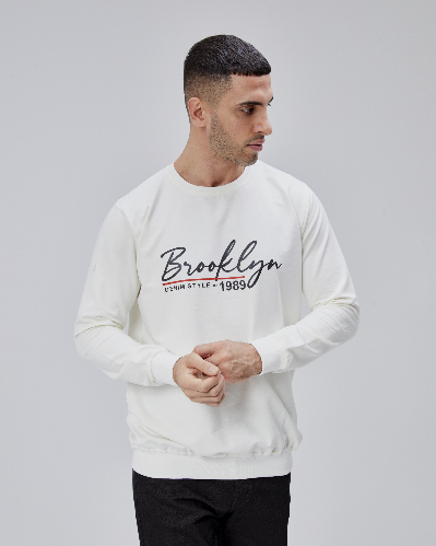 Resim Paul&More Erkek Sweat Brooklyn 0 Yaka 2 İp