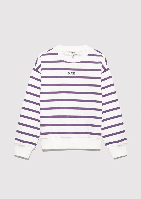 Resim Mavi Logo Baskılı Kız Çocuk Sweat M7S10038-88138