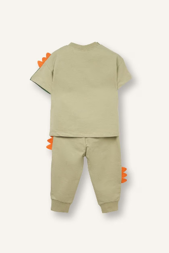 Resim Defacto Erkek Bebek T-shirt Takım G8066A5/GN1216