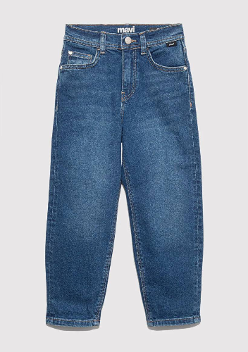 Resim Mavi Lol Dark Kız Çocuk Jean Pantolon M7010037-90876