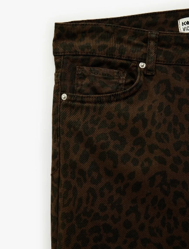 Resim Koton Kadın Kanvas Pantolon 6SAL40053MW