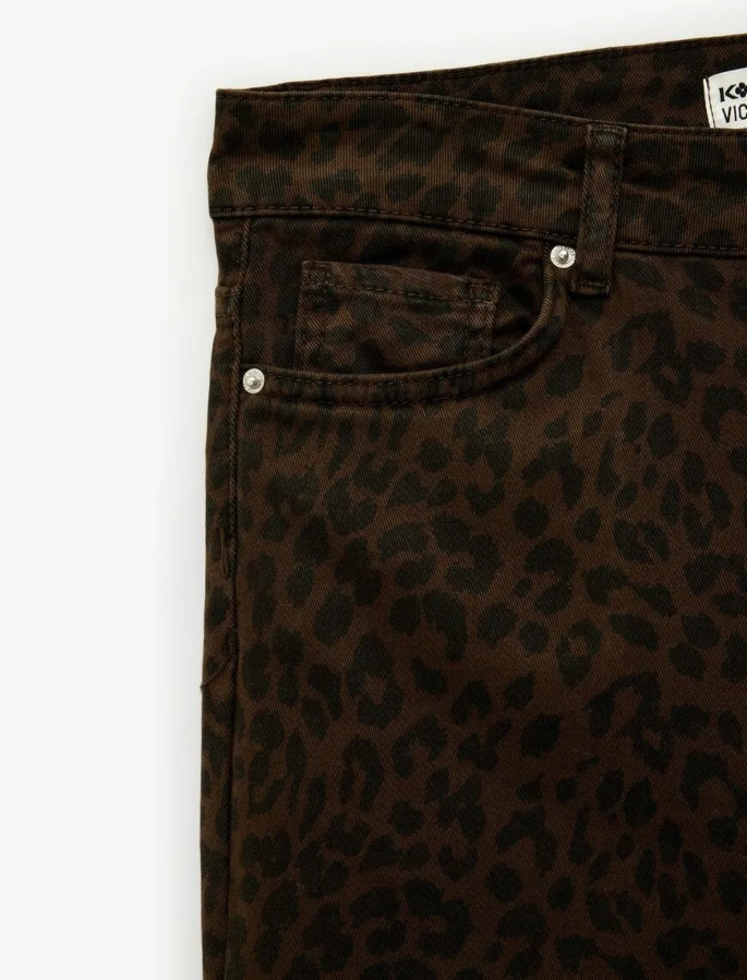 Resim Koton Kadın Kanvas Pantolon 6SAL40053MW