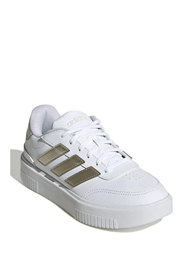 Resim Adidas Courtblock Kadın Spor Ayakkabı Jq8223