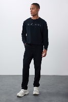 Resim Tommy Life Düz Paça Erkek Eşofman Alt T06ER-84682