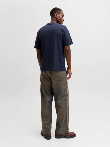 Resim Jack & Jones Jornorrebro Emb Tee Ss Crew Neck Noos Erkek T-Shirt 12282892