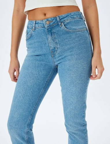 Resim Koton Kadın Jean Pantolon 5SAL40056MD