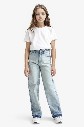 Resim Defacto Kız Çocuk Jean Pantolon F7540A8/NM39