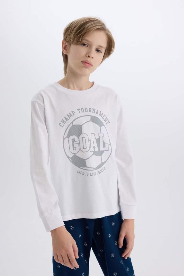 Resim Defacto Erkek Çocuk  Sweat Takım D5215A8/WT34