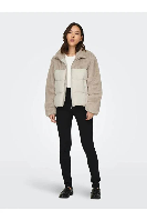 Resim Only Onlwanja Fur Puffer Mix Jacket Noos Otw Kadın Mont 15292945