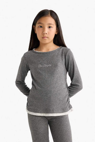 Resim Defacto Kız Çocuk  Sweat Takım G0119A8/AR84