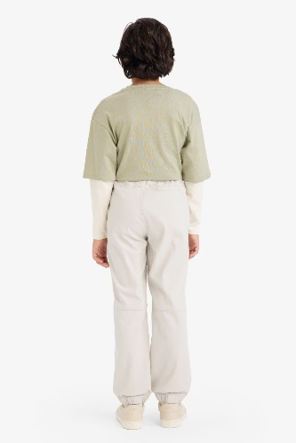 Resim Defacto Erkek Çocuk Kanvas Pantolon B6713A8/GR296