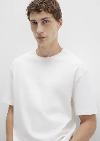 Resim Mavi Erkek T-shirt M0613102-80194