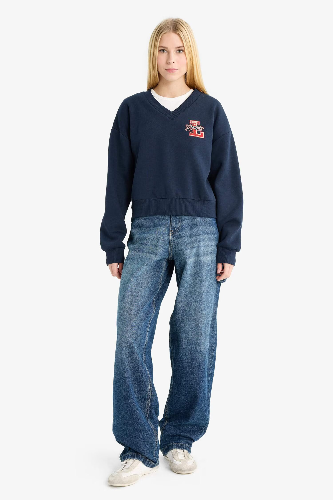 Resim Defacto Kadın Sweat F9910AX/NV241