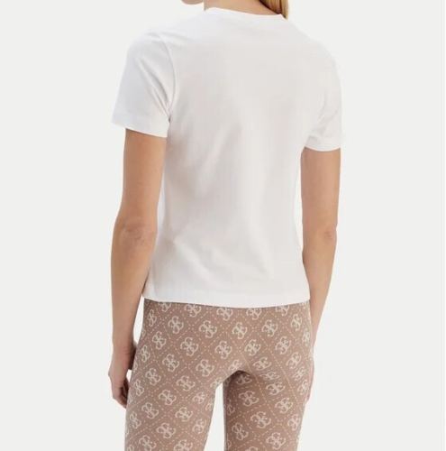 Resim Guess Athleisure  Kadın  T-shirt V6RI02J1314-G011 Beatrız Cn Ss T-Shırt