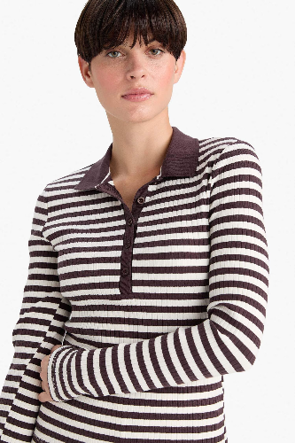 Resim Defacto Kadın T-shirt F7808AX/BR232