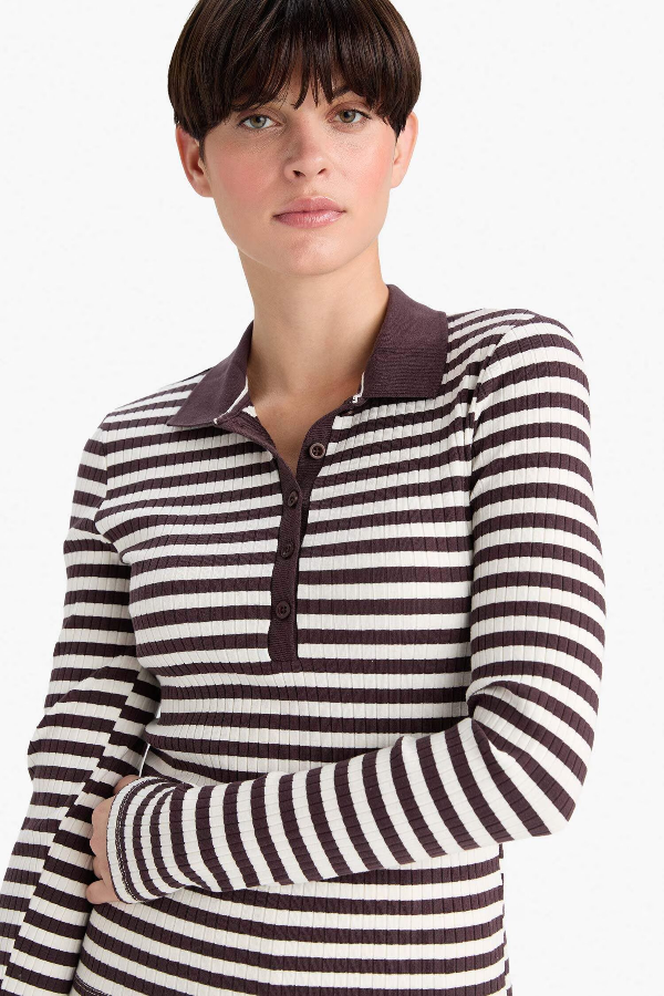 Resim Defacto Kadın T-shirt F7808AX/BR232