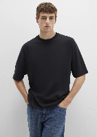 Resim Mavi Erkek T-shirt M0613113-900