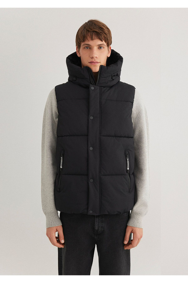 Resim Mavi Erkek Yelek M0110306-900