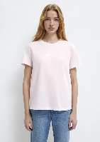 Resim Mavi Kadın T-shirt M1612241-89200